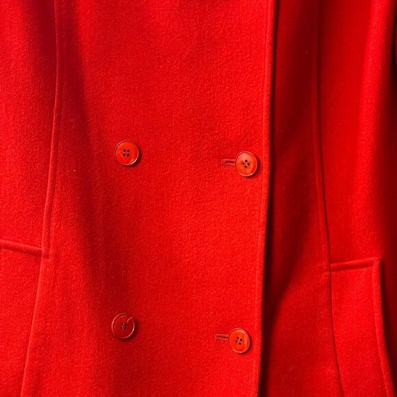 Vintage Pendleton Knockabouts Red Wool Pant Suit – 60s Mod Power Suit Plus Size - Picture 3 of 16